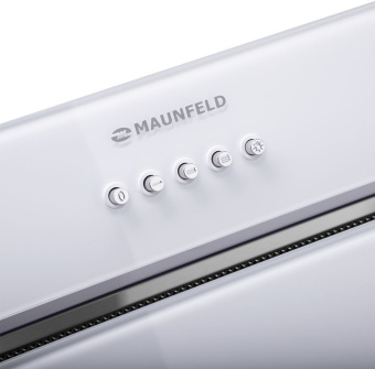 Вытяжка встраиваемая Maunfeld TRAPEZE 601GG белый управление: кнопочное (1 мотор) - купить недорого с доставкой в интернет-магазине