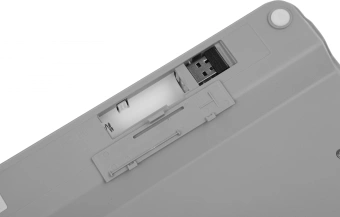 Клавиатура A4Tech FBK30 белый USB беспроводная BT/Radio slim Multimedia (FBK30 WHITE) - купить недорого с доставкой в интернет-магазине