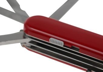 Нож перочинный Victorinox MiniChamp (0.6385) 58мм 18функц. красный карт.коробка - купить недорого с доставкой в интернет-магазине