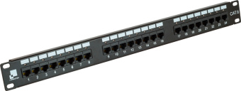 Патч-панель Lanmaster LAN-PPI24U6 19" 1U 24xRJ45 кат.6 UTP - купить недорого с доставкой в интернет-магазине
