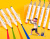 Набор маркеров для скетчинга Deli 70816-36 скошенный пиш. наконечник 12цв. пластиковая коробка - купить недорого с доставкой в интернет-магазине