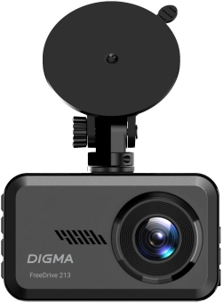 Видеорегистратор Digma FreeDrive 213 черный 2Mpix 1440x2560 126гр. - купить недорого с доставкой в интернет-магазине