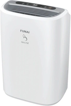 Осушитель воздуха Funai Neko M RAD-N12F5E 240Вт бытовой белый - купить недорого с доставкой в интернет-магазине