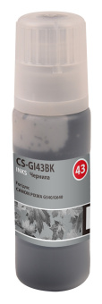 Чернила Cactus CS-GI43BK GI-43 черный60мл для Canon Pixma G640/G540 - купить недорого с доставкой в интернет-магазине