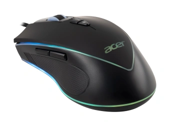 Мышь Acer OMW131 черный оптическая 6400dpi USB 7but (ZL.MCEEE.015) - купить недорого с доставкой в интернет-магазине