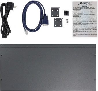 Коммутатор Origo OS3128P/250W OS3128P/250W/A1A (L2) 24x1Гбит/с 2xКомбо(1000BASE-T/SFP) 2SFP 24PoE+ 250W управляемый - купить недорого с доставкой в интернет-магазине