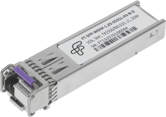 Трансивер Future Technologies FT-SFP-WDM-1,25-5531L-03-B-D оптич. SFP WDM SM 1.25Гбит/с Tx:1550нм Rx:1310нм до 3км - купить недорого с доставкой в интернет-магазине