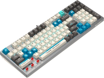 Клавиатура A4Tech S98 Pixels механическая серый/бежевый USB for gamer LED (S98) кабель 1.8м - купить недорого с доставкой в интернет-магазине