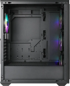 Корпус Azza Forest черный без БП ATX 4x120mm 4x140mm 2xUSB3.0 audio bott PSU - купить недорого с доставкой в интернет-магазине