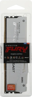 Память DDR5 16GB 5600MHz Kingston KF556C36BWEA-16 Fury Beast Expo RGB RTL Gaming PC5-44800 CL36 DIMM UDIMM 288-pin 1.25В kit single rank с радиатором Ret - купить недорого с доставкой в интернет-магазине