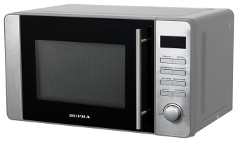 Микроволновая Печь Supra 20TS55 20л. 700Вт серебристый - купить недорого с доставкой в интернет-магазине