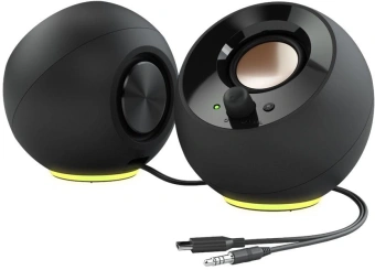 Колонки Creative Pebble SE 2.0 черный 4.4Вт - купить недорого с доставкой в интернет-магазине
