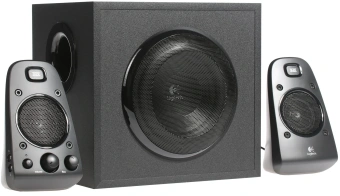 Колонки Logitech Z623 2.1 черный 200Вт - купить недорого с доставкой в интернет-магазине
