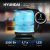 Чайник электрический Hyundai HYK-G2806 1.7л. 2200Вт голубой/черный корпус: стекло - цена, купить или заказать с доставкой в интернет-магазине Чайник электрический Hyundai HYK-G2806 1.7л. 2200Вт голубой/черный корпус: стекло - купить недорого с доставкой в интернет-магазине