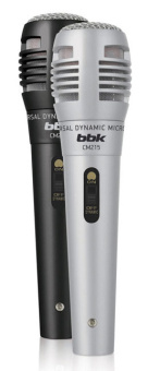 Микрофон проводной BBK CM215 2.5м черный/серебристый - купить недорого с доставкой в интернет-магазине