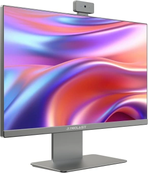 Моноблок Teclast V27 Air 27" QHD i7 13620H (2.4) 16Gb 1Tb SSD512Gb UHDG Windows 11 Pro GbitEth WiFi BT 120W клавиатура мышь Cam серый 2560x1440 - купить недорого с доставкой в интернет-магазине