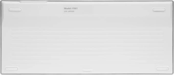 Клавиатура A4Tech FX61 белый USB slim LED (FX61 WHITE) кабель 1.5м - купить недорого с доставкой в интернет-магазине