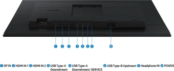 Монитор Samsung 27" Essential S4 S27D400GAIXCI черный IPS LED 16:9 HDMI матовая HAS Piv 250cd 178гр/178гр 1920x1080 100Hz DP FHD USB 4кг - купить недорого с доставкой в интернет-магазине