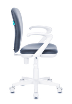 Кресло детское Бюрократ KD-W10AXSN серый 26-25 крестов. пластик пластик белый - купить недорого с доставкой в интернет-магазине