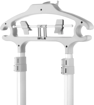 Отпариватель напольный Kitfort КТ-9294 1950Вт сливовый/белый - купить недорого с доставкой в интернет-магазине