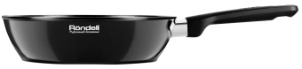 Сковорода Rondell Midnight RDA-1237 круглая 24см покрытие: Xylan Plus ручка несъемная (без крышки) черный - купить недорого с доставкой в интернет-магазине