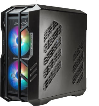 Корпус Cooler Master HAF700 черный без БП E-ATX 5x120mm 4x200mm 4xUSB3.0 audio bott PSU - купить недорого с доставкой в интернет-магазине
