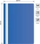 Папка-скоросшиватель Silwerhof Eco SE-PSE20/BLU A4 прозрач.верх.лист пластик синий 0.11/0.13 - купить недорого с доставкой в интернет-магазине