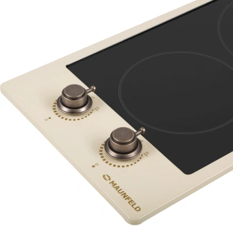 Варочная поверхность Maunfeld EEHE.32VCBGB.R бежевый/черный - купить недорого с доставкой в интернет-магазине