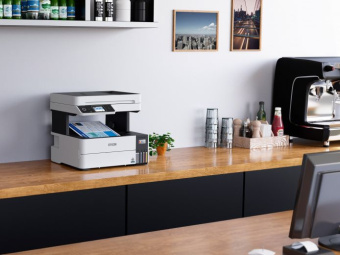 МФУ струйный Epson L6490 (C11CJ88405/404/502/507) A4 Duplex Net WiFi серый - купить недорого с доставкой в интернет-магазине