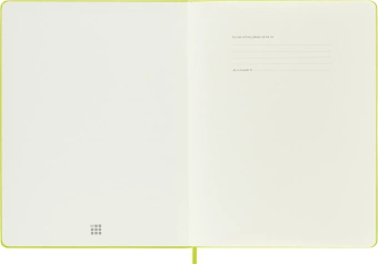 Блокнот Moleskine CLASSIC QP092C2 XLarge 190х250мм 192стр. нелинованный твердая обложка лайм - купить недорого с доставкой в интернет-магазине