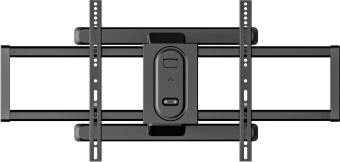 Кронштейн для телевизора Ultramounts UM970 черный 95"-120" макс.60кг настенный поворот и наклон - купить недорого с доставкой в интернет-магазине