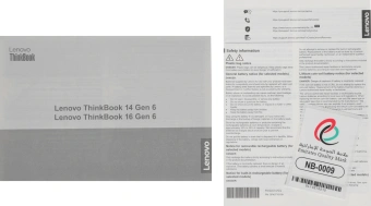 Ноутбук Lenovo Thinkbook 14 G6 IRL Core i5 13420H 8Gb SSD512Gb Intel UHD Graphics 14" IPS WUXGA (1920x1200) без ОС grey WiFi BT Cam (21KG00T2EV) - купить недорого с доставкой в интернет-магазине