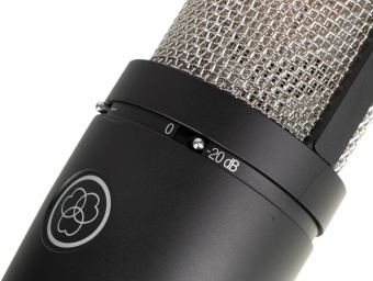 Микрофон проводной AKG P220 черный - купить недорого с доставкой в интернет-магазине