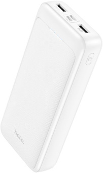 Мобильный аккумулятор Hoco J111A Smart 20000mAh 10W 2A белый (J111A SMART WHITE) - купить недорого с доставкой в интернет-магазине