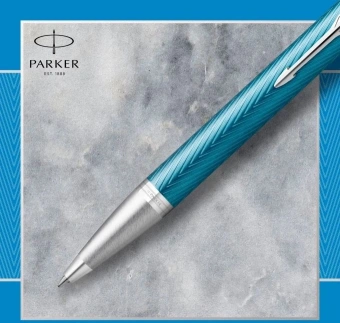 Ручка шариков. Parker IM Premium K318 (CW2143645) Blue Grey CT M син. черн. подар.кор. - купить недорого с доставкой в интернет-магазине