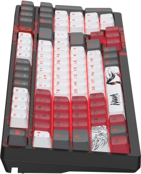 Клавиатура A4Tech Bloody S98 Naraka BLMS Plus механическая черный/красный USB for gamer LED (S98 NARAKA BLMS RED PLUS) - цена, купить или заказать с доставкой в интернет-магазине Клавиатура A4Tech Bloody S98 Naraka BLMS Plus механическая черный/красный USB for gamer LED (S98 NARAKA BLMS RED PLUS) - купить недорого с доставкой в интернет-магазине