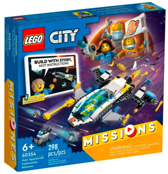 Конструктор Lego City Missions Mars Spacecraft Exploration Missions пластик (60354) - купить недорого с доставкой в интернет-магазине