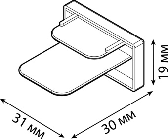 Заглушка Gauss TR116 белый - купить недорого с доставкой в интернет-магазине