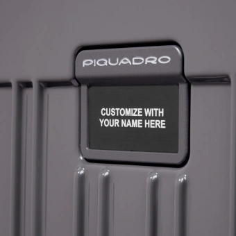 Чемодан Piquadro POP BV4427POP/GR 46x69x27см 67л. 4.43кг. поликарбонат/алюм. серый глянц. - купить недорого с доставкой в интернет-магазине