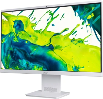 Моноблок Acer Aspire S27B-UGMTL-H 27" Full HD Core Ultra 7 155H (1.4) 16Gb SSD512Gb Arc graphics Eshell GbitEth WiFi BT 90W клавиатура мышь Cam белый 1920x1080 - купить недорого с доставкой в интернет-магазине
