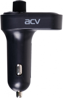 Автомобильный FM-модулятор ACV FMT-128B черный MicroSD BT USB (38762) - купить недорого с доставкой в интернет-магазине