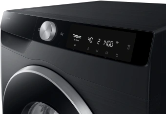 Стиральная машина Samsung WW90DG6U34LBLP класс: A+++ загр.фронтальная макс.:9кг черный - купить недорого с доставкой в интернет-магазине