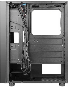 Корпус Azza Spectra черный без БП ATX 7x120mm 2x140mm 2xUSB2.0 1xUSB3.0 audio bott PSU - купить недорого с доставкой в интернет-магазине