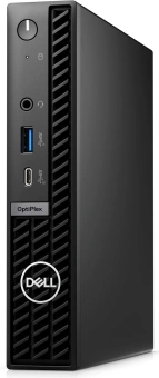 Неттоп Dell Optiplex 7020 Micro i3 14100T (2.7) 8Gb SSD256Gb UHDG 730 Linux Ubuntu GbitEth WiFi BT 90W мышь клавиатура черный (7020-3860) - купить недорого с доставкой в интернет-магазине