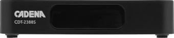 Ресивер DVB-T2 Cadena CDT-2388S черный - купить недорого с доставкой в интернет-магазине