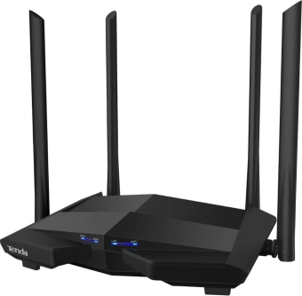 Роутер беспроводной Tenda AC10 AC1200 10/100/1000BASE-TX черный - купить недорого с доставкой в интернет-магазине