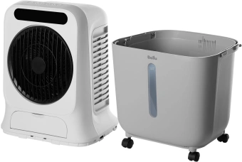 Вентилятор напольный Ballu BCOOL-30L CL 130Вт скоростей:3 ПДУ белый/черный - купить недорого с доставкой в интернет-магазине