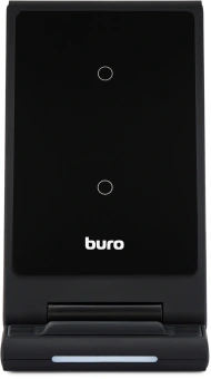 Беспроводное зар./устр. Buro CWC-QC5 15W 3A (QI) USB-C универсальное черный (CWC-QC5A15BK) - купить недорого с доставкой в интернет-магазине