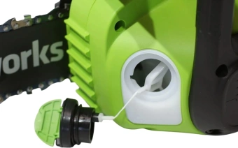 Цепная пила Greenworks G24CS25 аккум. 600Вт 0.8л.с. дл.шины:10" (25cm) 1аккум. 8Ач ЗУ (2007707UH) - купить недорого с доставкой в интернет-магазине