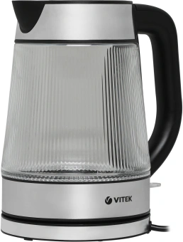 Чайник электрический Vitek VT-7017 1.8л. 2200Вт прозрачный корпус: стекло - цена, купить или заказать с доставкой в интернет-магазине Чайник электрический Vitek VT-7017 1.8л. 2200Вт прозрачный корпус: стекло - купить недорого с доставкой в интернет-магазине